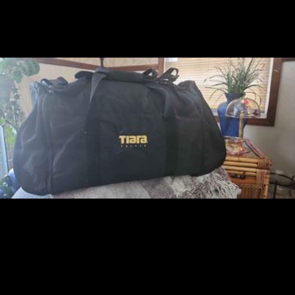 Large heavy canvas duffle bag